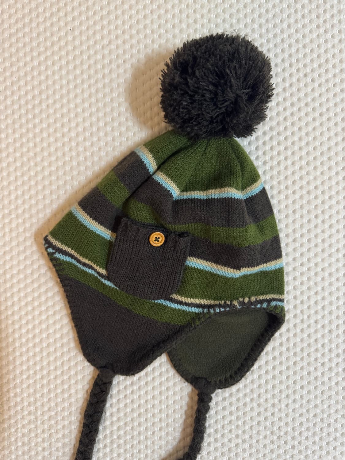 빈티지 이어플랩 방울비니 상품이미지1