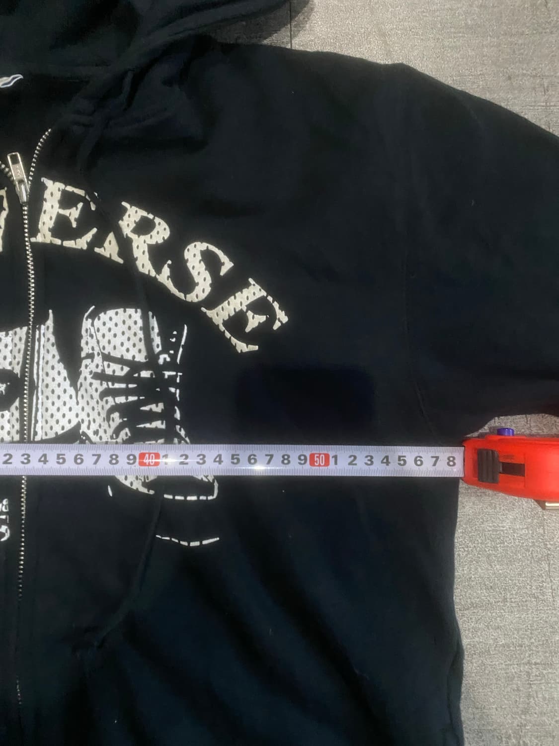 Converse 컨버스 올드스쿨아메카지스트릿 후드집업 블랙 상품이미지3