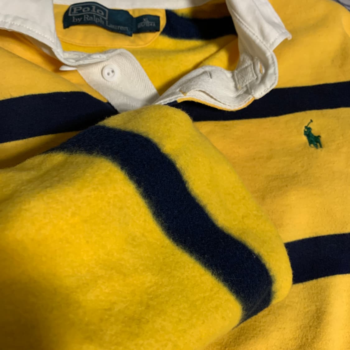 폴로 아이코닉 기모스웻 럭비티 XL 상품이미지8