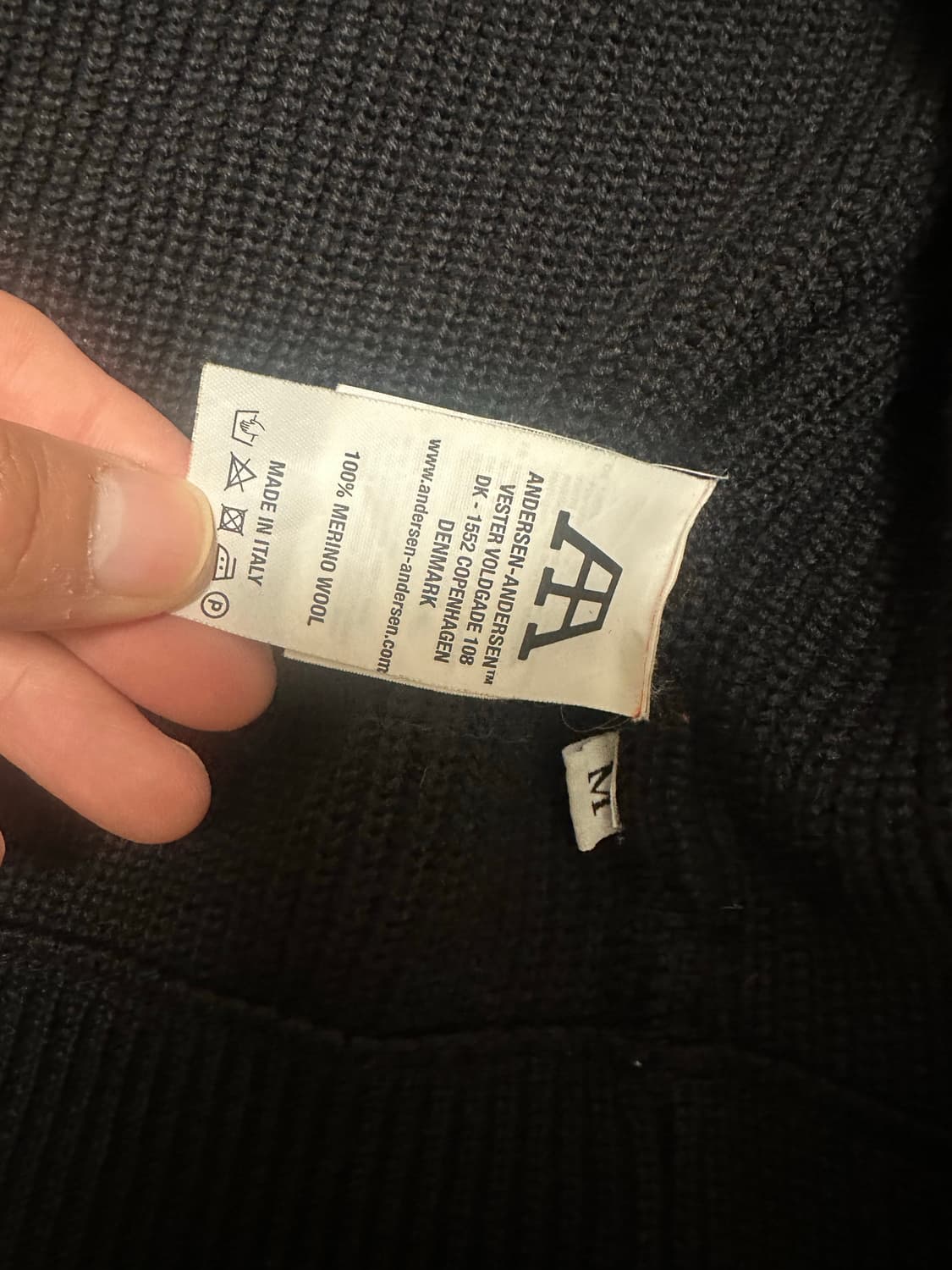 안데르센안데르센 스키퍼 블랙M 상품이미지3