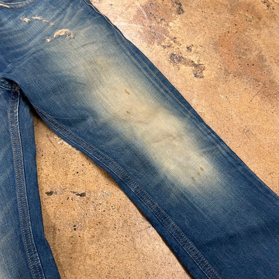 [정품/28] 디젤 데님 청바지 데미지 워싱진 b14 상품이미지9