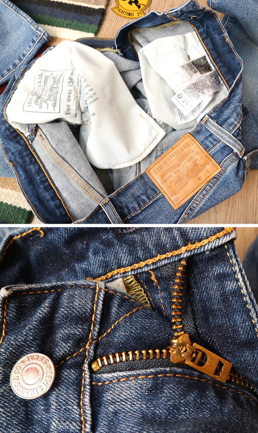 
LEVIS 리바이스 04-511프리미엄 워싱가공 슬림핏 데님  29사이 상품이미지7