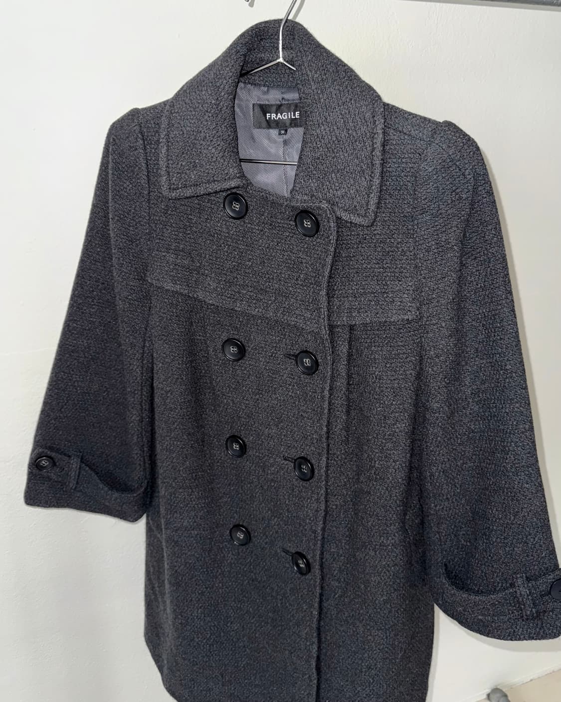 빈티지 울 코트 상품이미지2