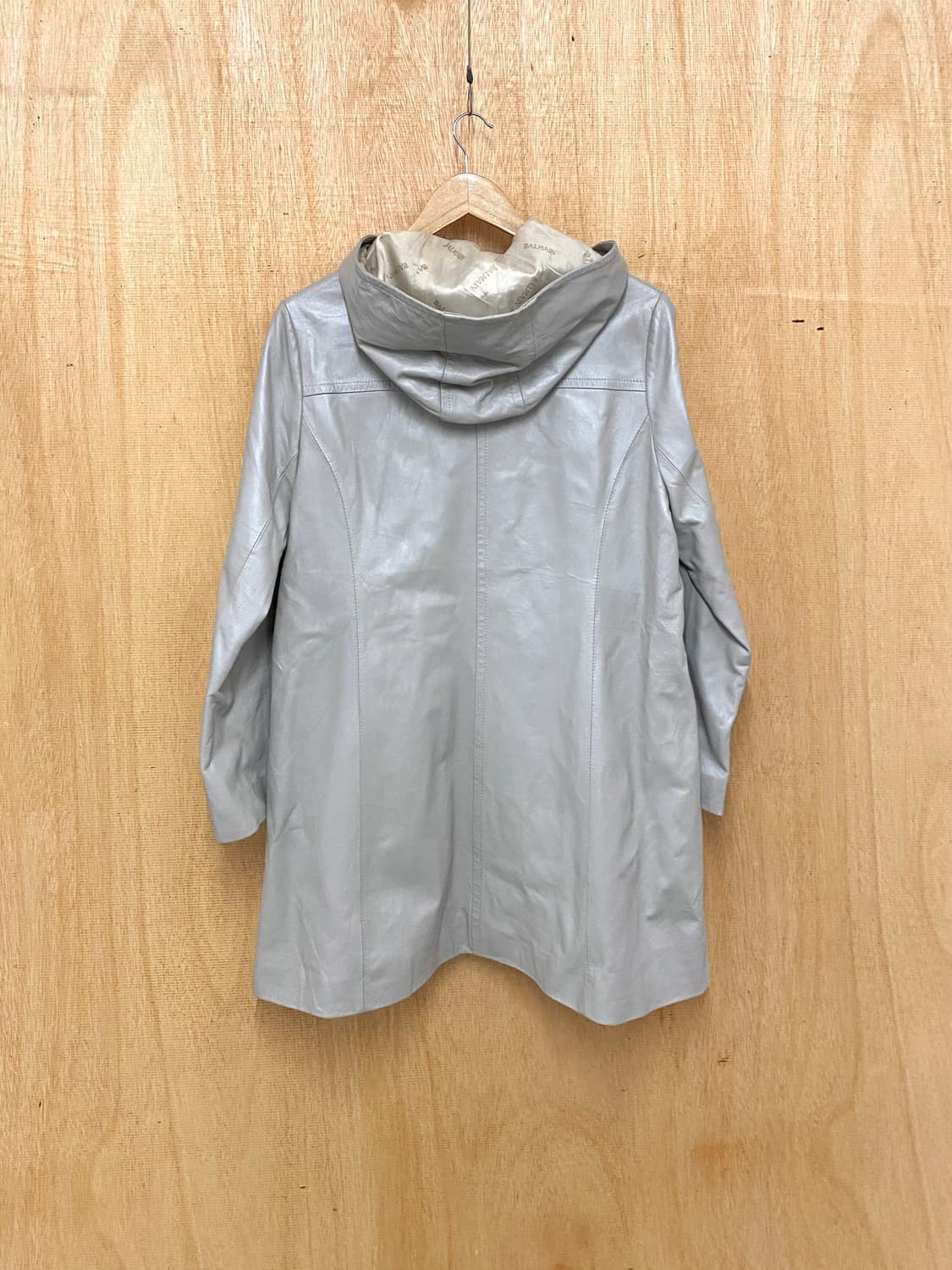 BALMAIN leather duffle coat 발망 레더 더플코트 상품이미지2