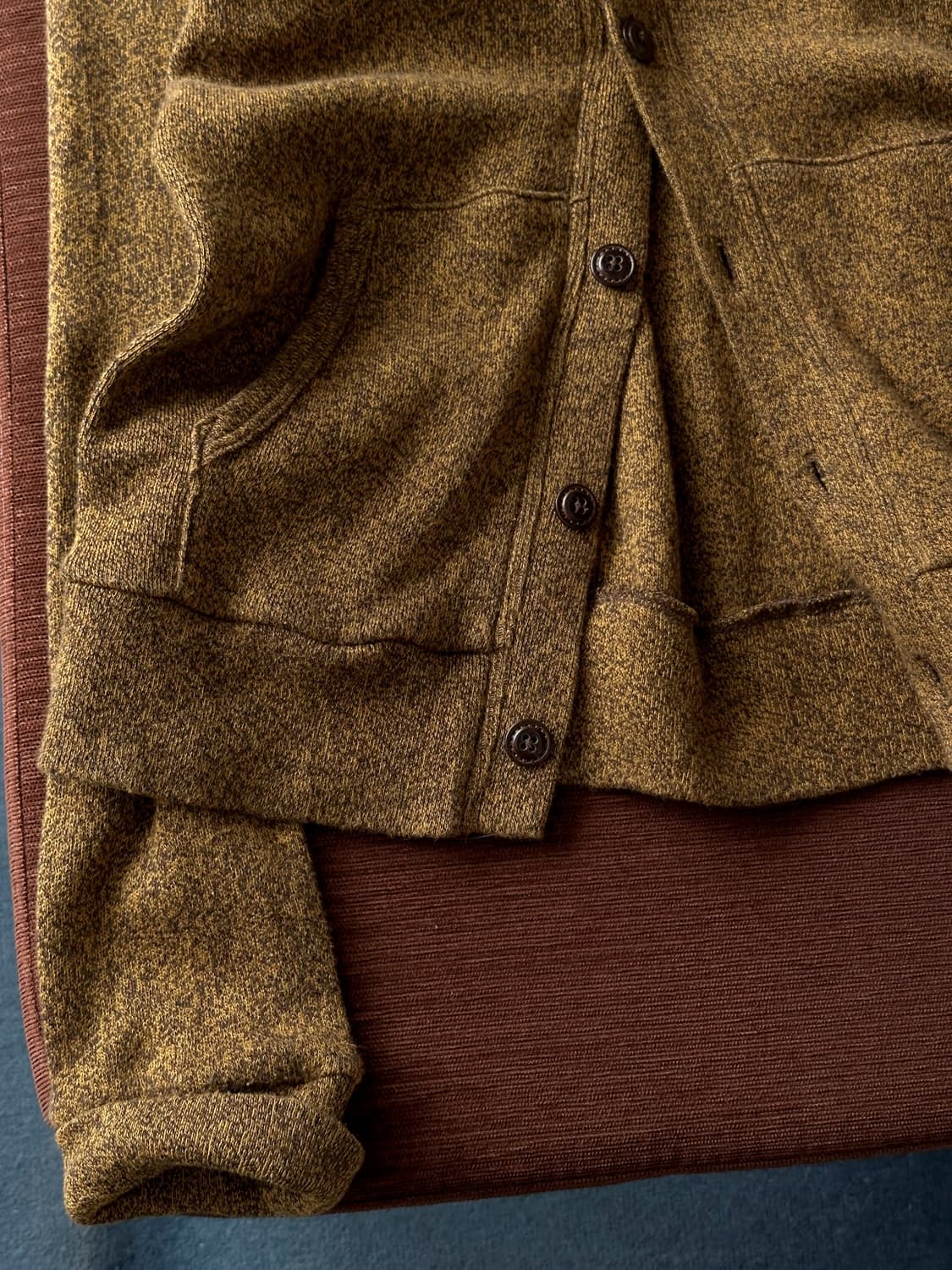 Mild cotton knitted hooded parka 상품이미지3