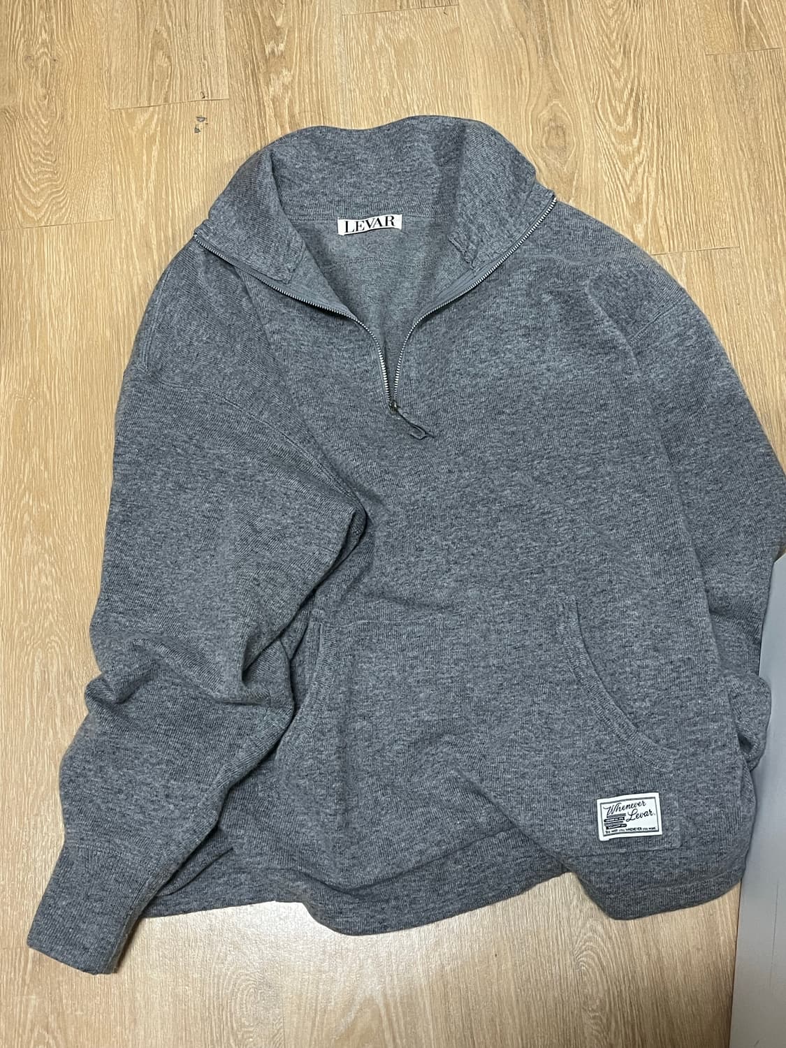 르바 니트 하프 집업 상품이미지6