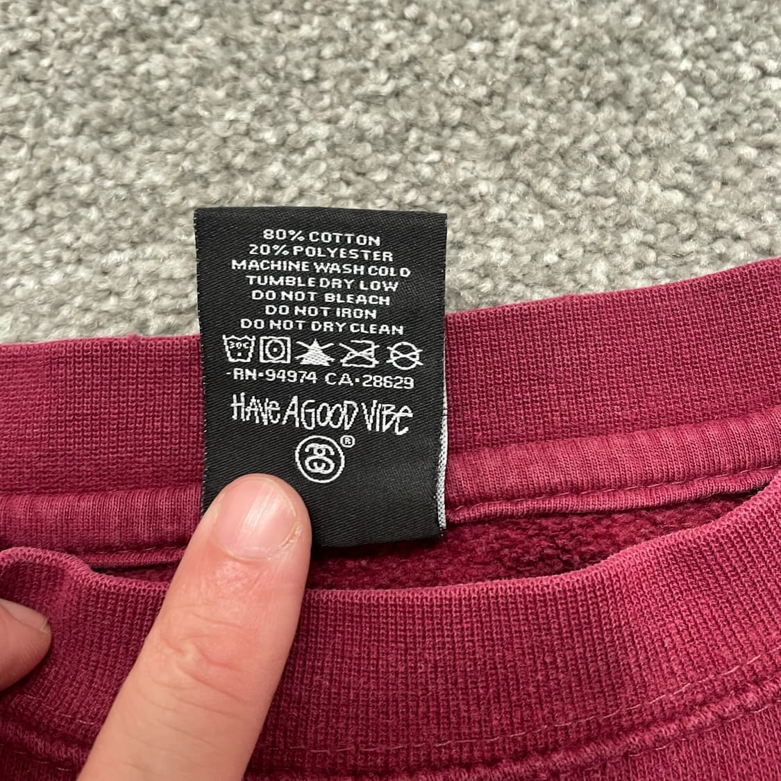 스투시 할리우드 맨투맨 상품이미지4