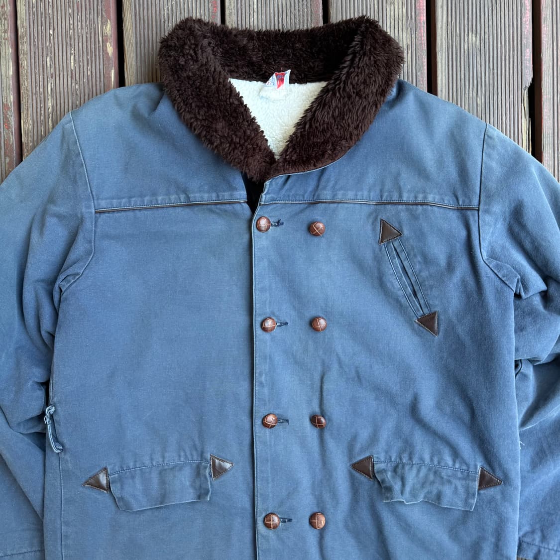 빈티지 양털 더블 코튼자켓 상품이미지2