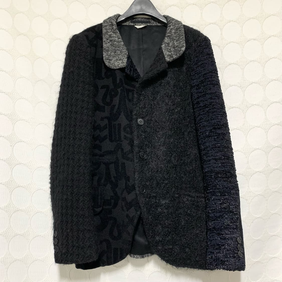 꼼데가르송 옴므 플러스 2012FW 런웨이 패치워크 자켓 상품이미지4