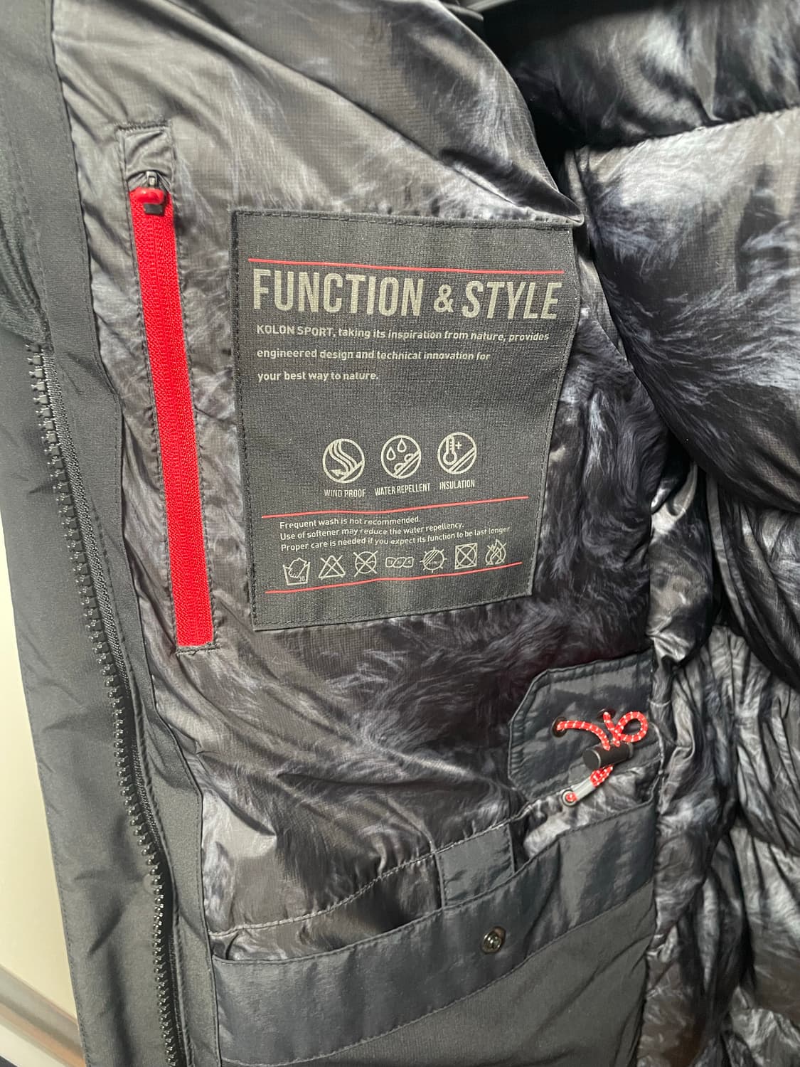 코오롱 안타티카 롱 남성패딩 95 판매합니다 상품이미지4