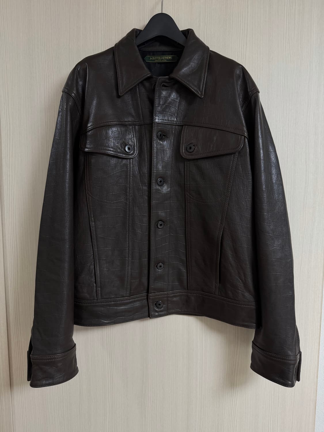 [L] Duffer N Nphews 더퍼앤네퓨즈 앙가죽레더NICENESS 상품이미지1