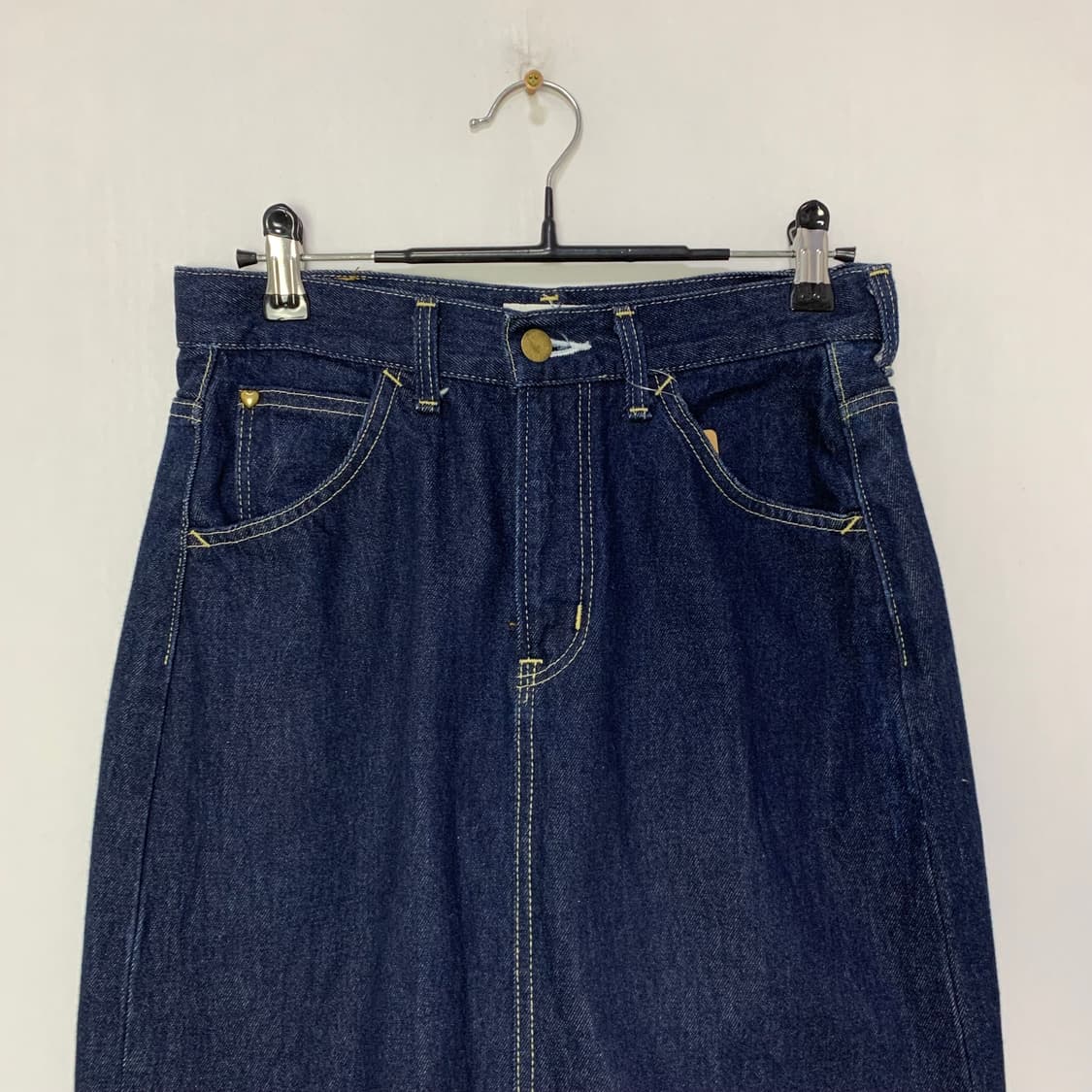 Lee 리 빈티지 데님 미디 롱 스커트 청치마 27인치 y2k 상품이미지2