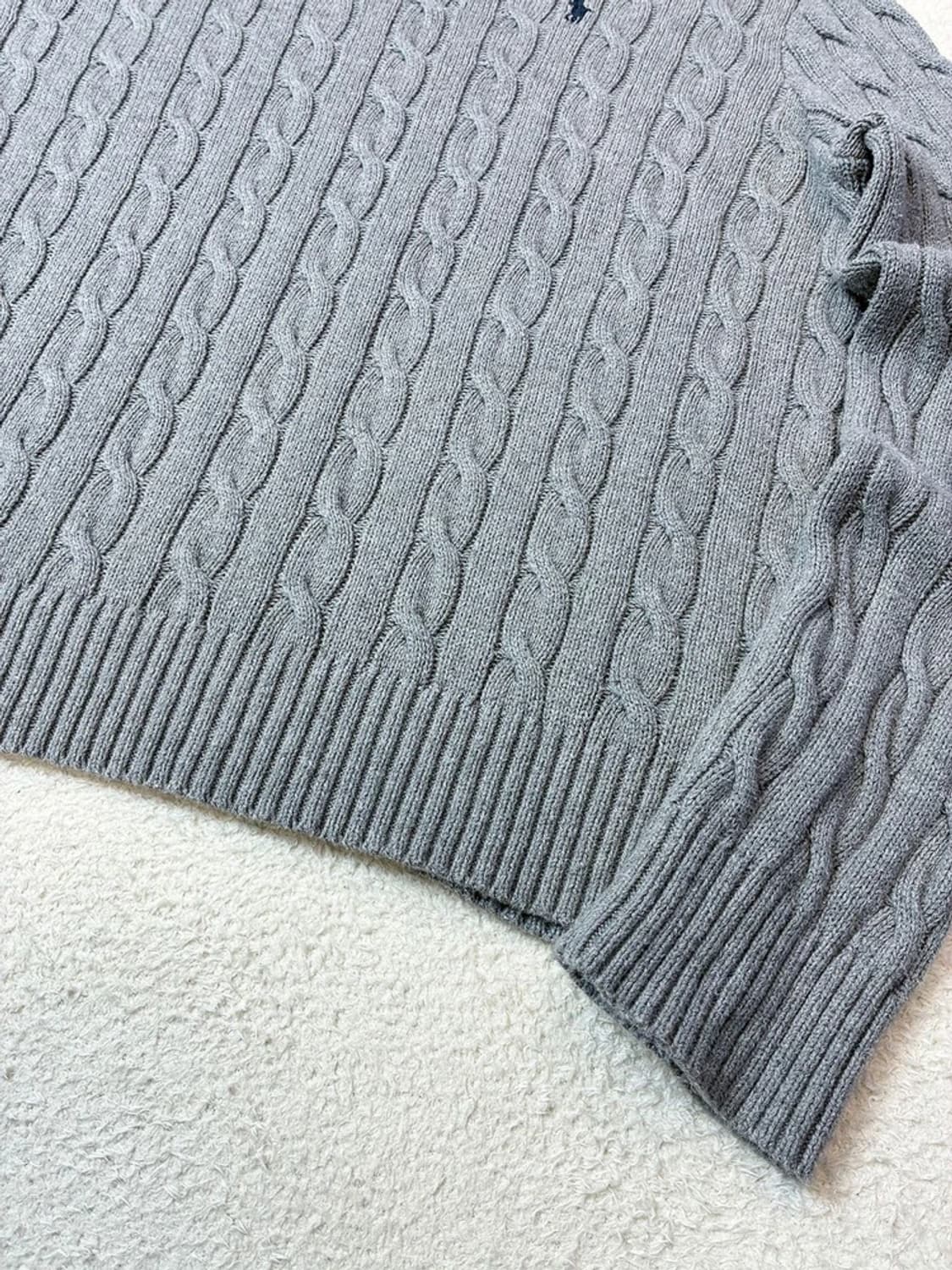 폴로 랄프로렌 케이블 시그니처 로고 니트 PN6206 상품이미지4