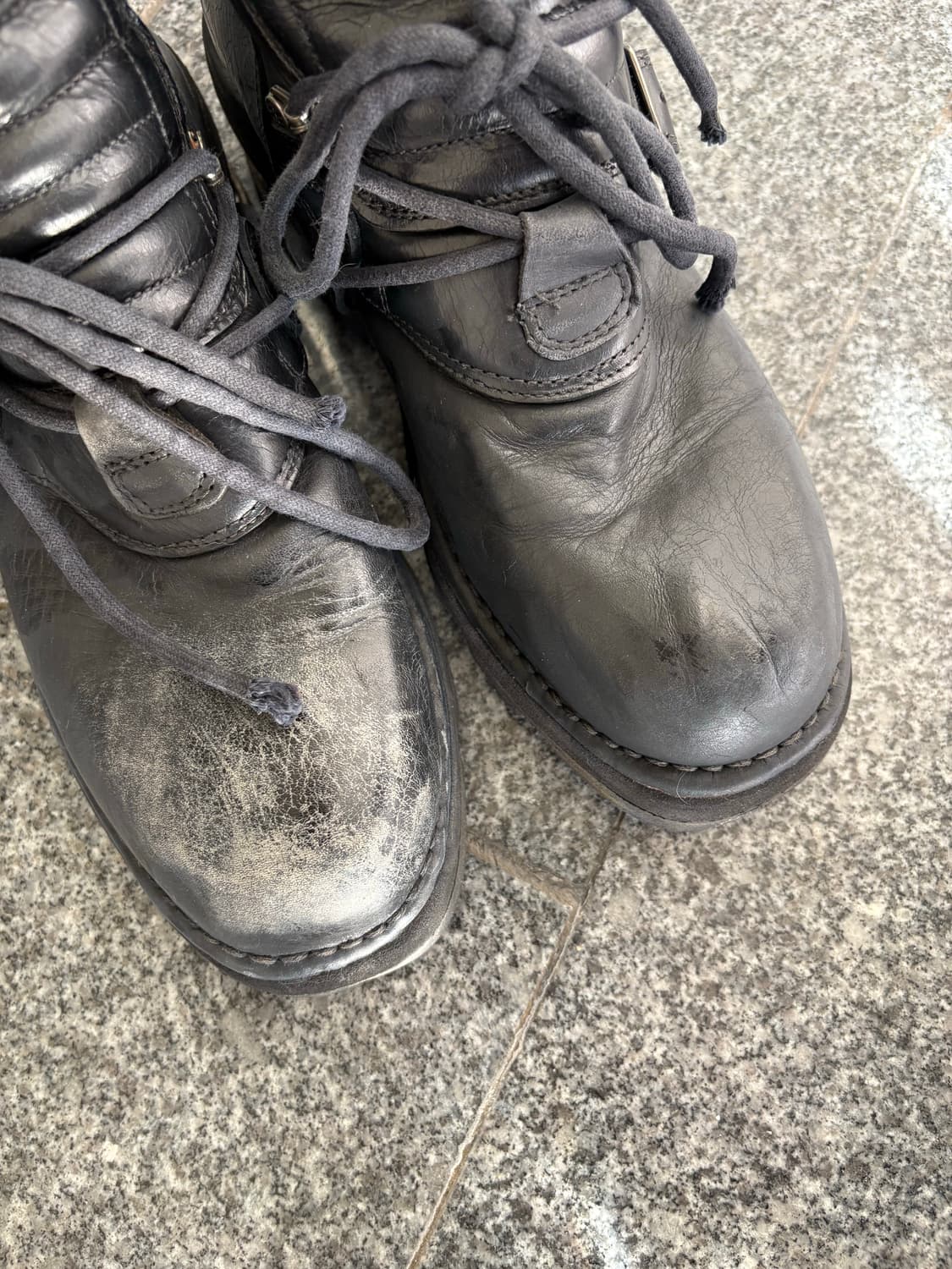 90s 빈티지 뉴락 부츠 NEW ROCK Steel Heel Boots 상품이미지8