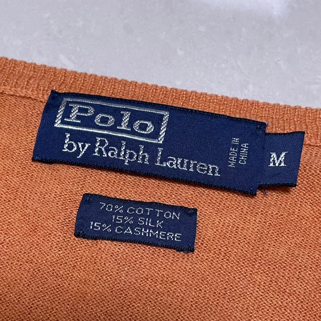 POLO 폴로 랄프로렌 만다린컬러 실크코튼캐시 니트 상품이미지3