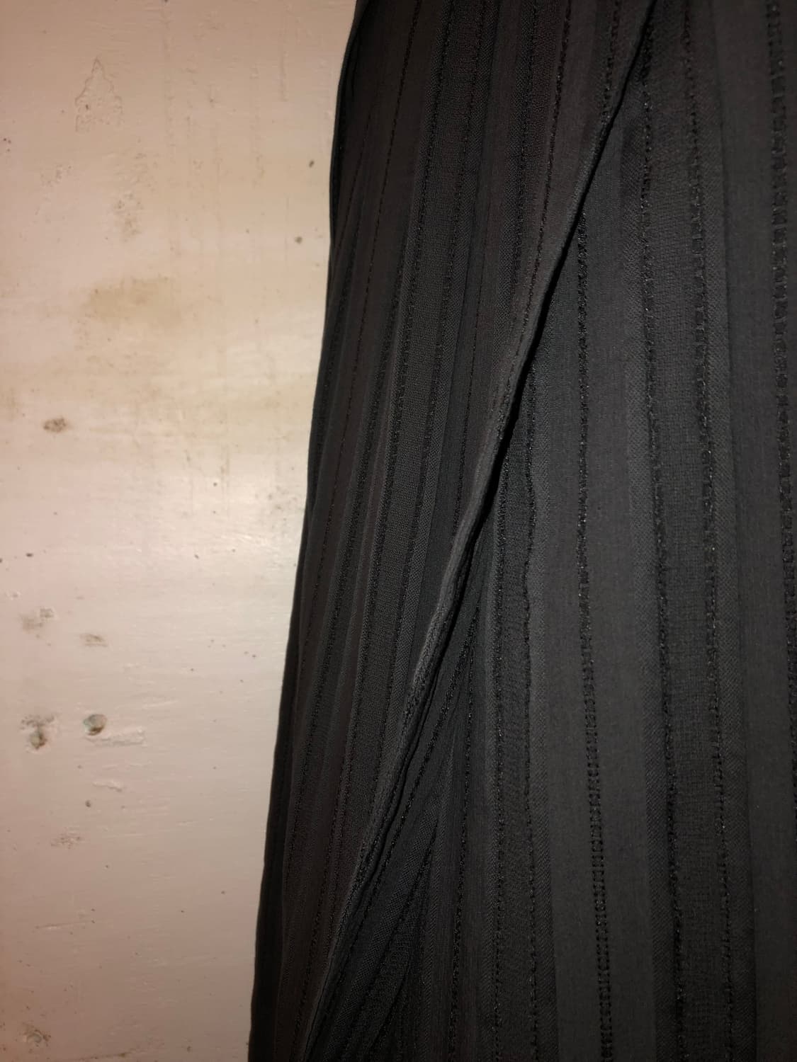 Muted Stripe Layered Asymmetric Skirt 상품이미지9