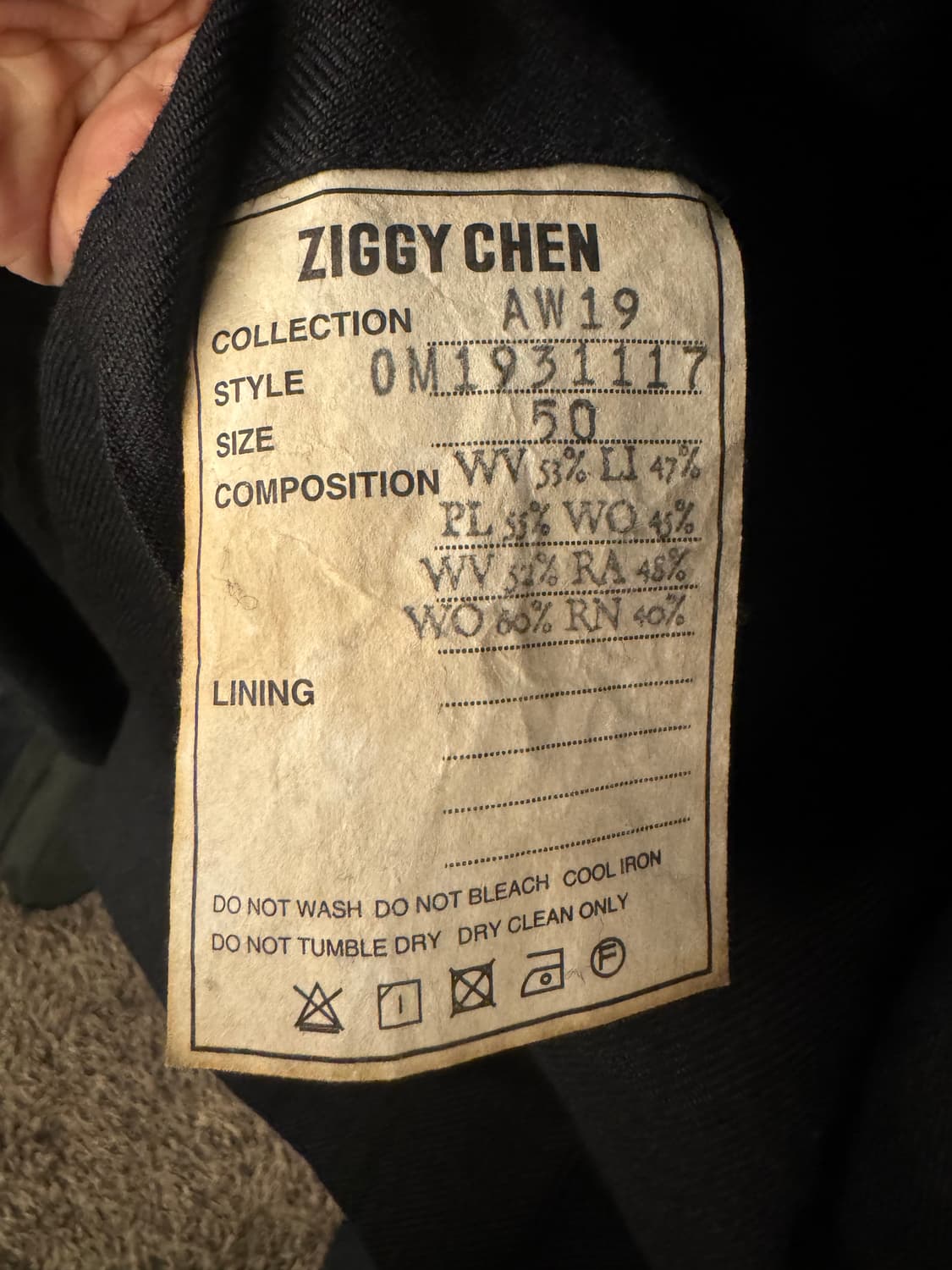 Ziggy chen reversible coat 상품이미지9