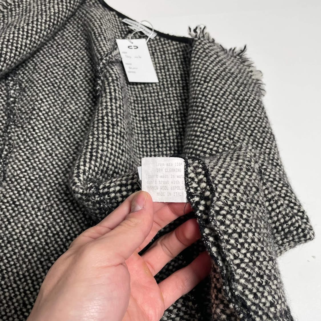 Barbara taddei 울 블렌드 트위드 자켓 (italy)    상품이미지7