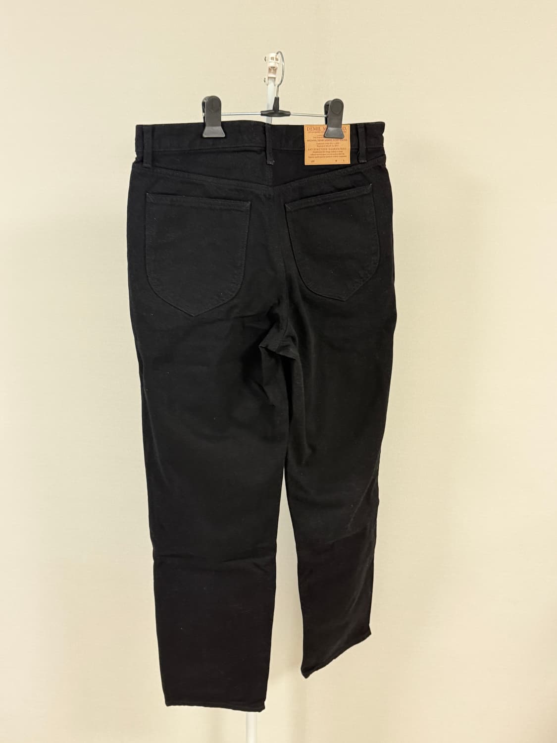 데밀 lot.026 헐리우드 슬림데님 더블블랙 원워시(34) 상품이미지2