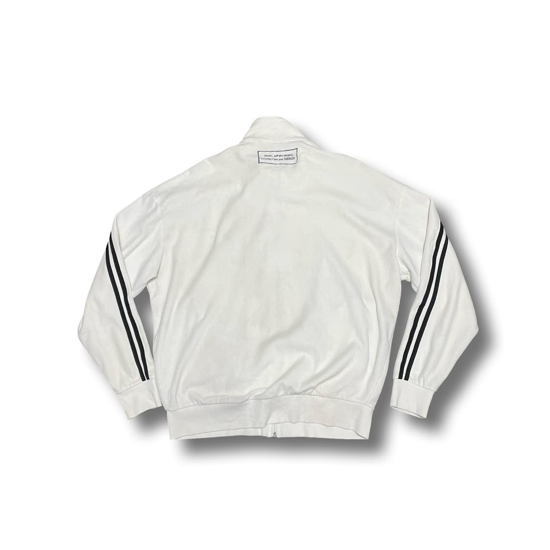 [L] 널디 빈티지 벨벳 화이트 져지 상품이미지4