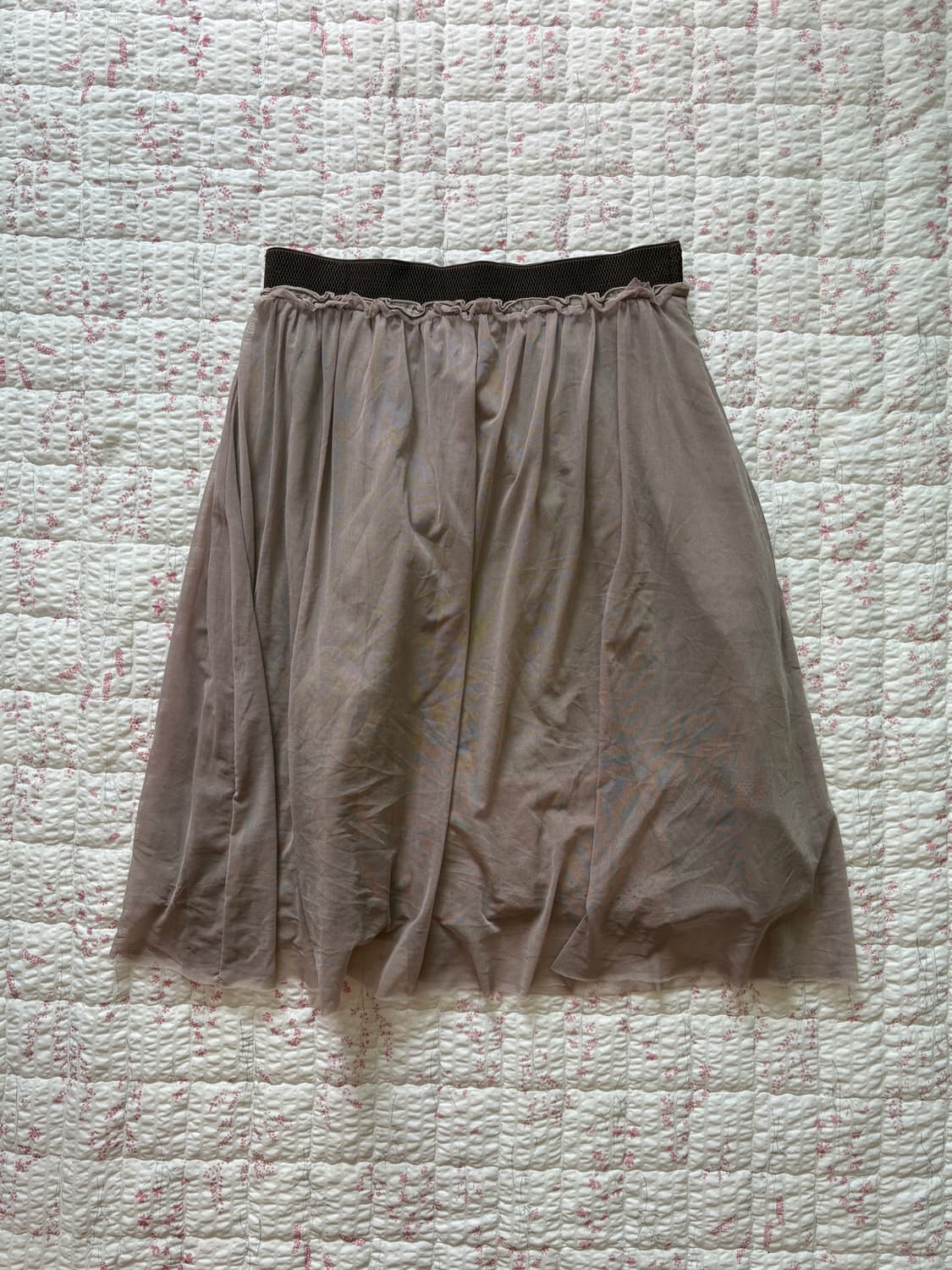 Brown skirt 상품이미지1