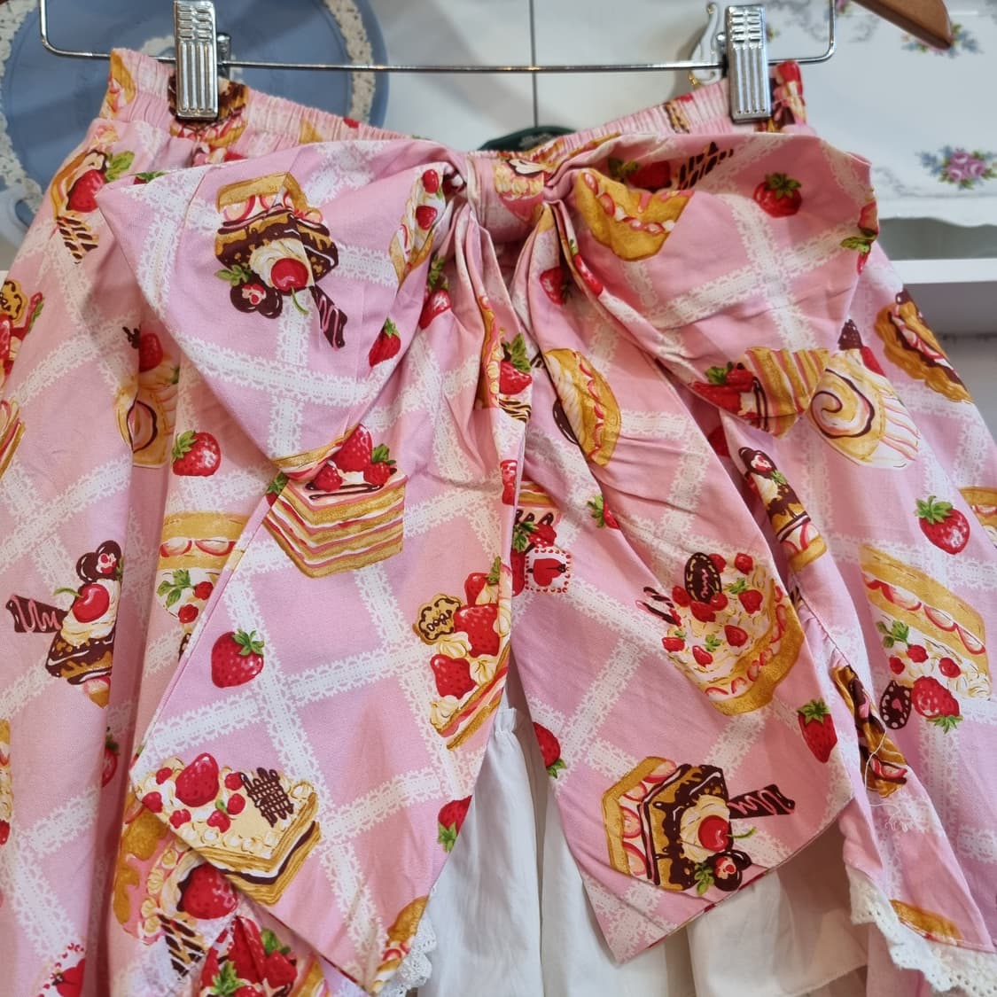 BODYLINE(바디라인) 디저트 빅리본 스커트 상품이미지2