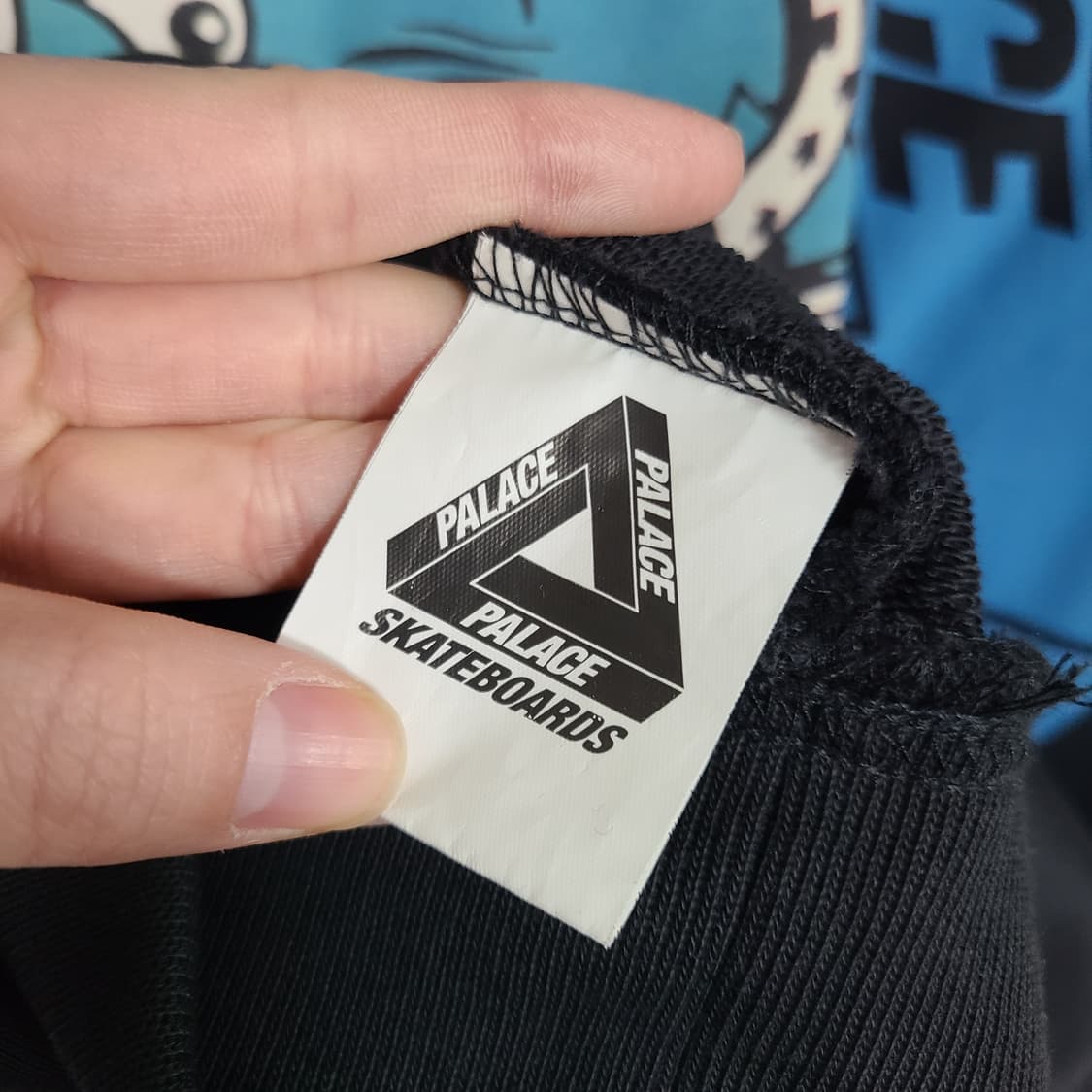 팔라스 정품 트라이 스마일러 후드 블랙 XL 상품이미지6