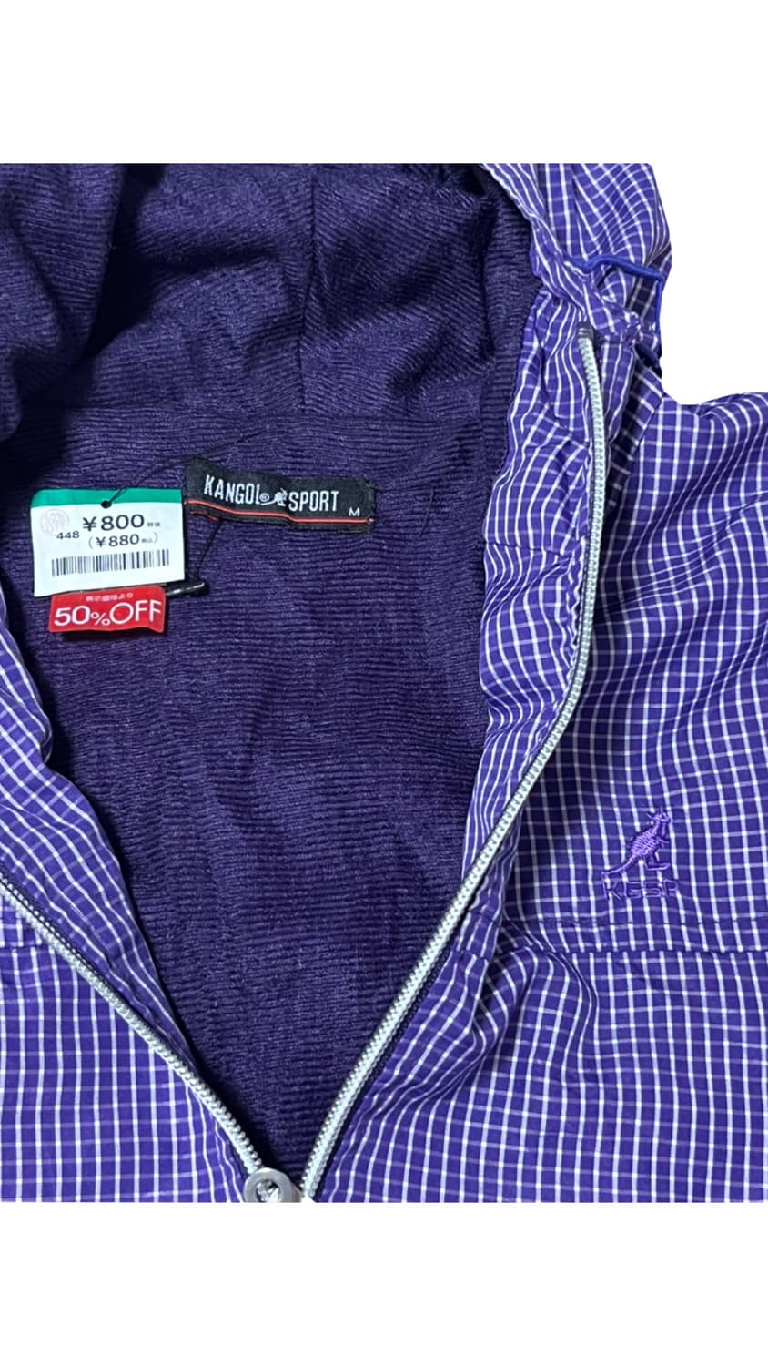 Kangol 캉콜 퍼플 바람막이 재킷 상품이미지10