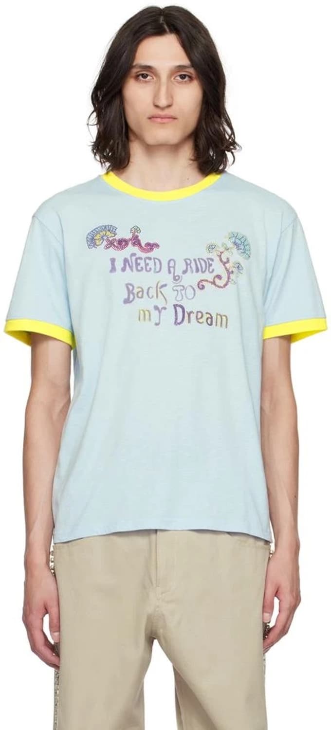 블루마블 라인스톤 반팔티 상품이미지5