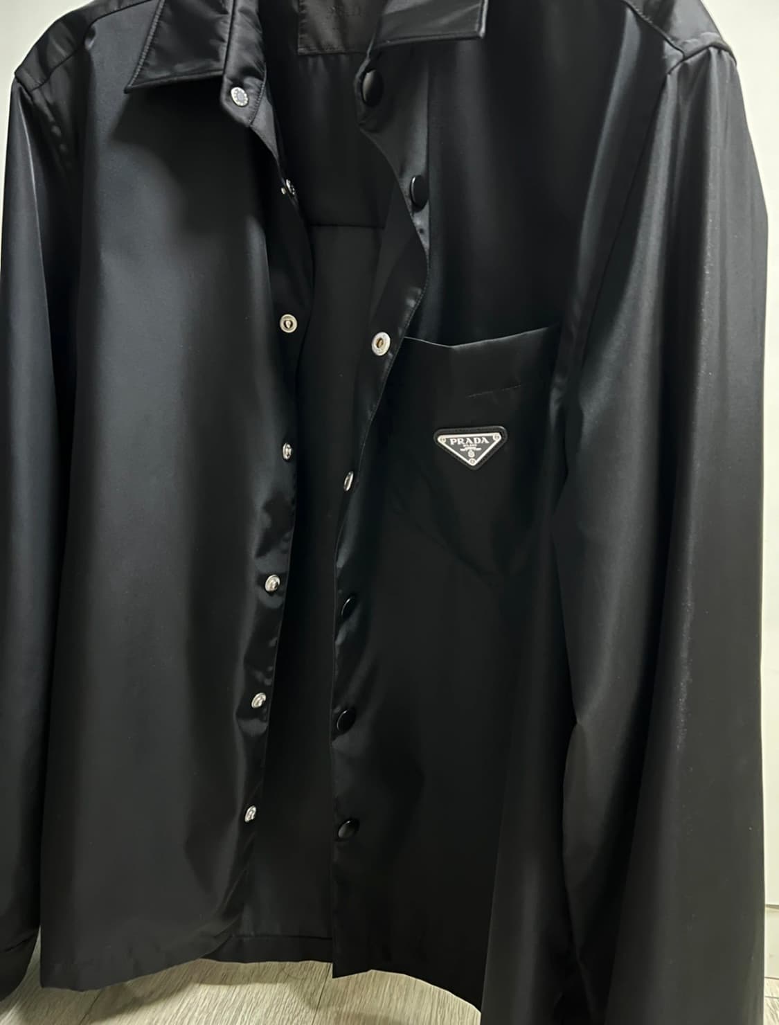 프라다 리나일론 셔츠 자켓 상품이미지4