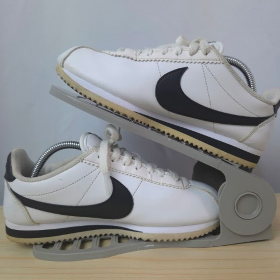 240 나이키 코르테즈 운동화 검흰 스니커즈 상품이미지5