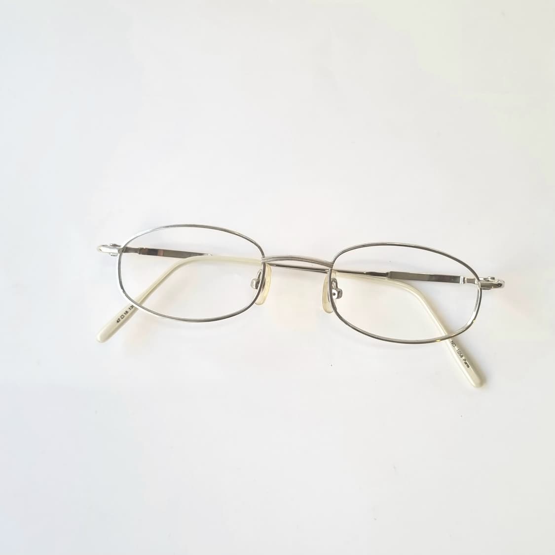 데드스탁 실버 라운드사각 안경테 383 상품이미지1