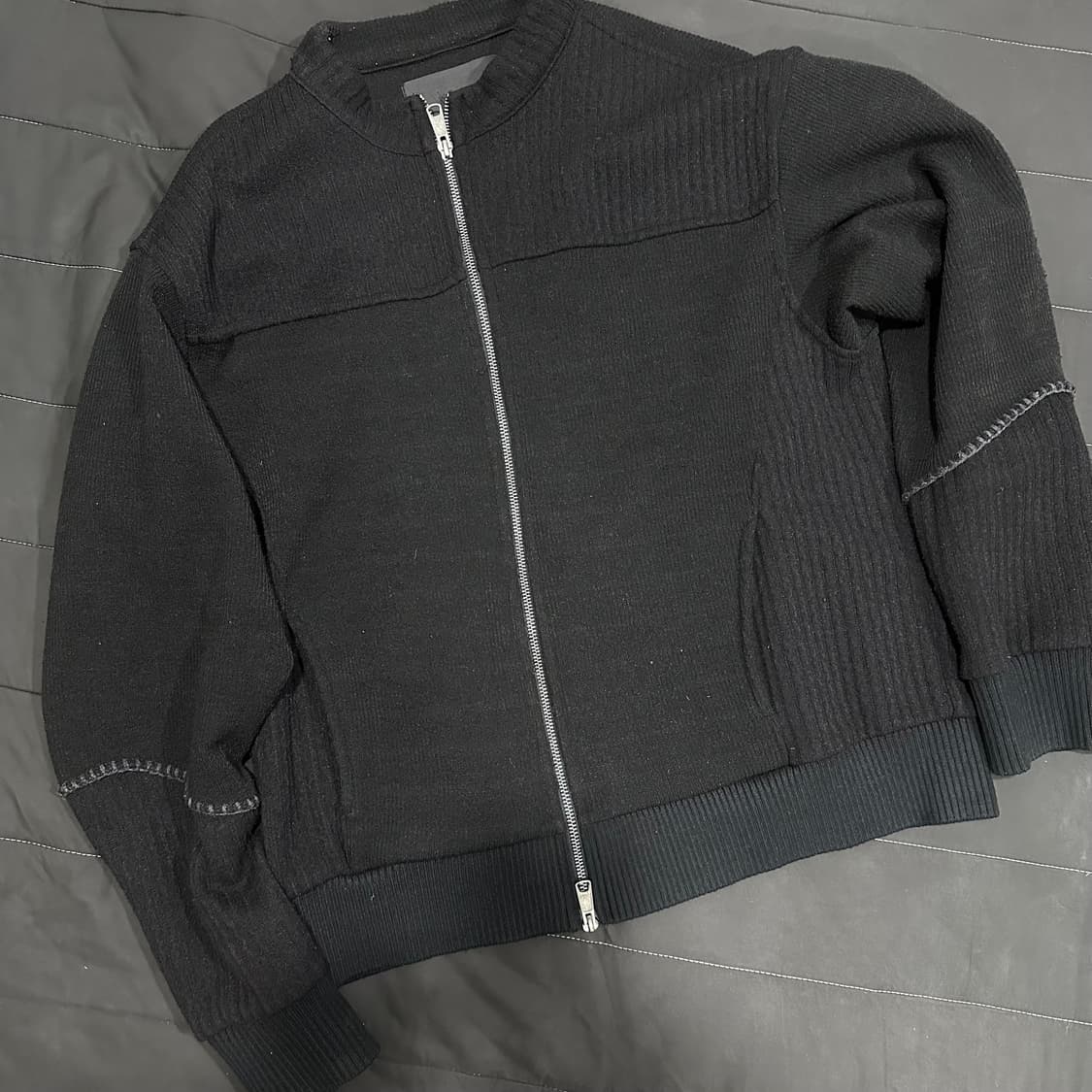 etce 니트집업 상품이미지1