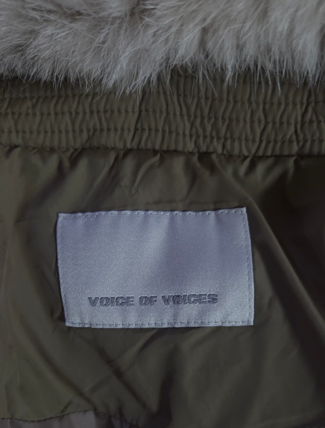 보브 VOV 2022 폭스퍼 구스 벨티드 롱패딩 55 사이즈 상품이미지9