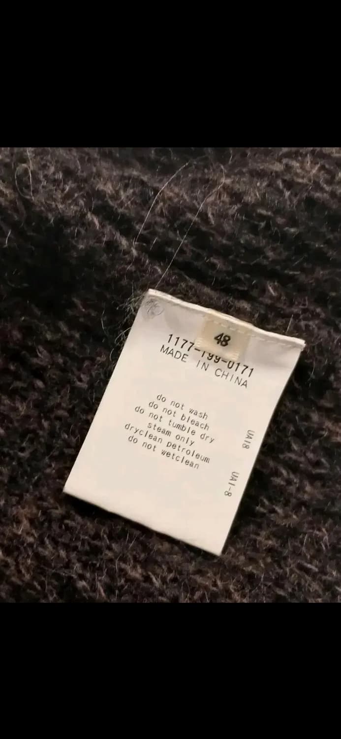 CAMOSHITA HOODIE MOHAIR ZIP UP SWEATER 상품이미지8