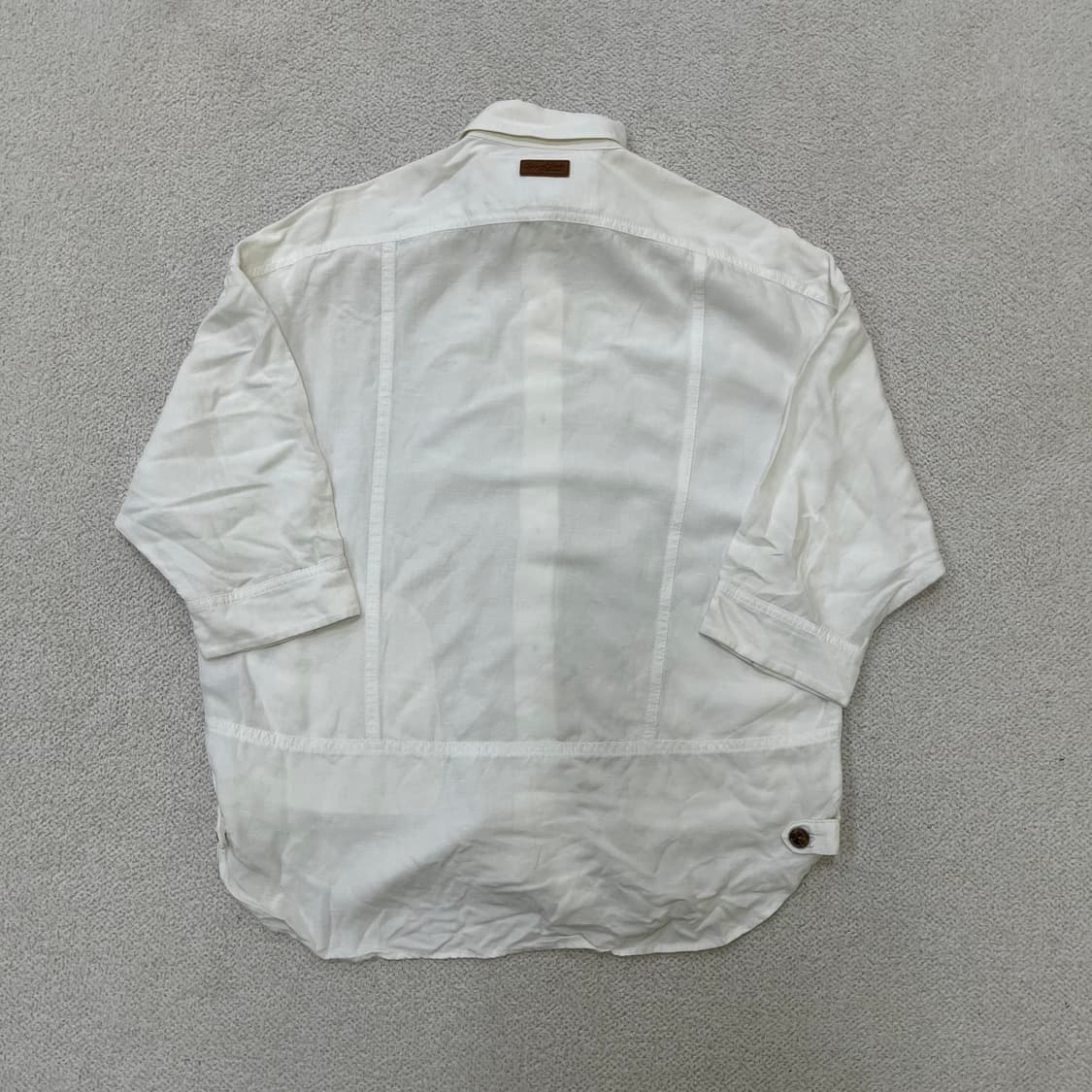 90 빈폴 여성 린넨 셔츠 0415M 상품이미지4