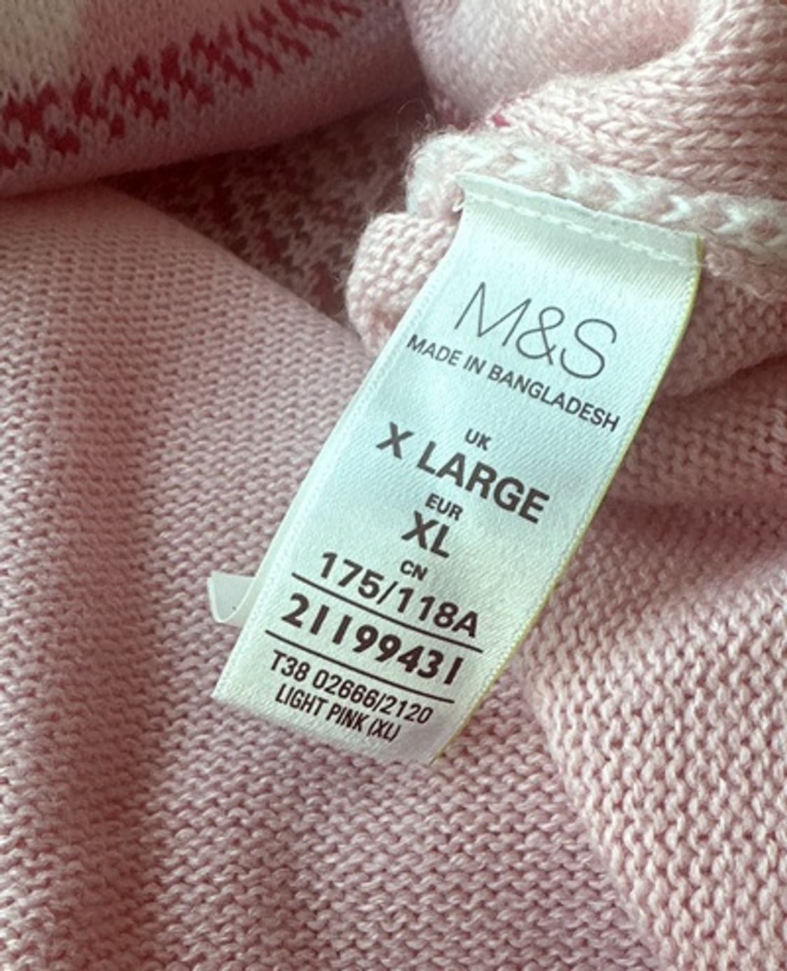 막스앤스펜서 스노우맨 니트  상품이미지10