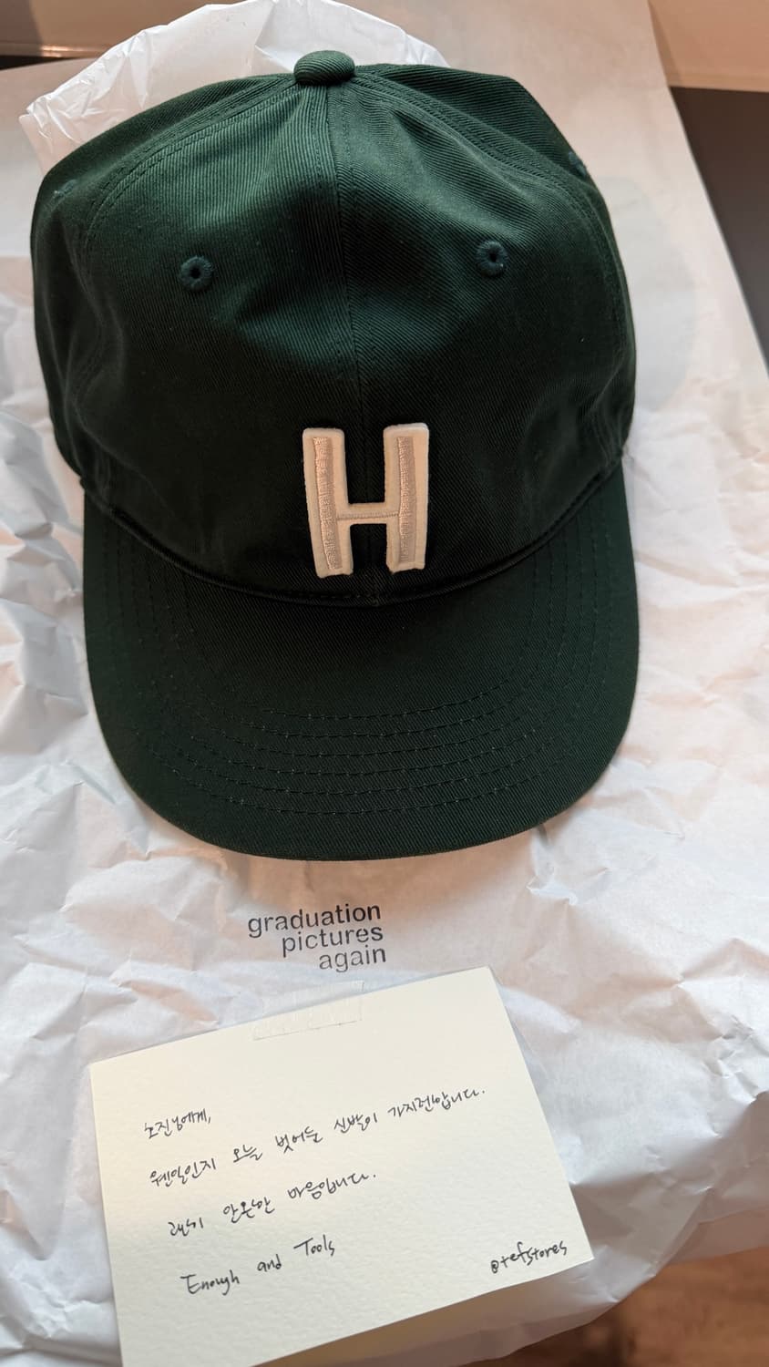 tef stores 테프스토어즈 볼캡 L Home Japan green 상품이미지6