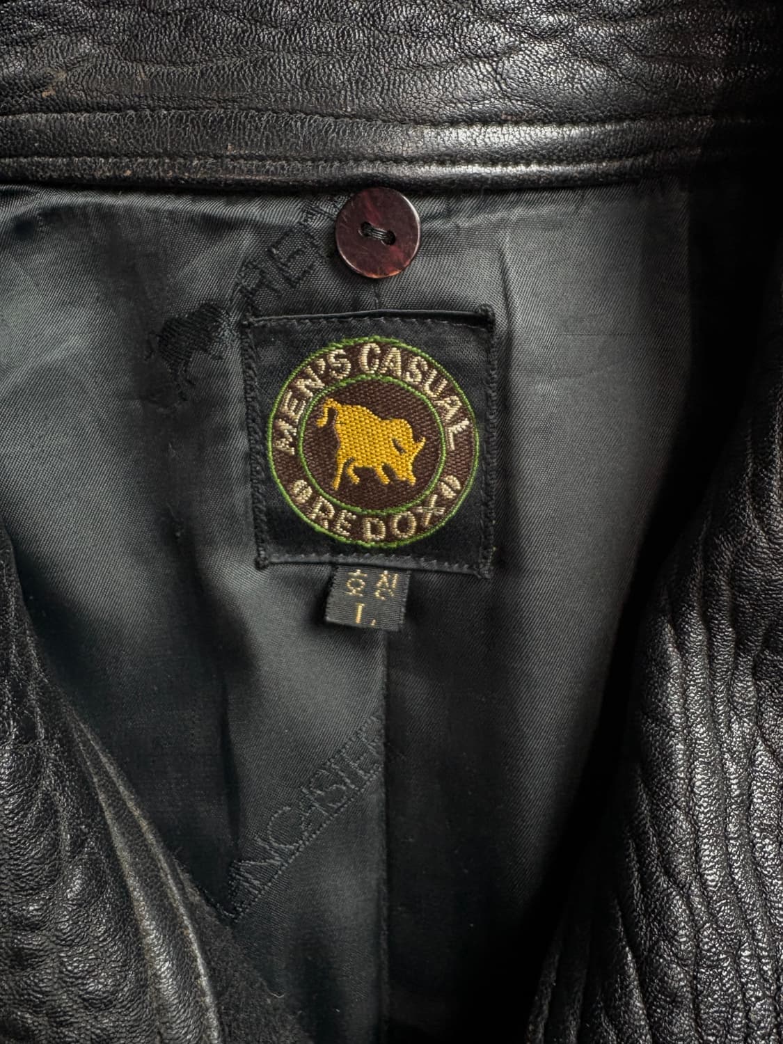 REDOX 빈티지 카우하이드 & 램스킨 절개 디테일 레더 봄버 자켓 14 상품이미지3