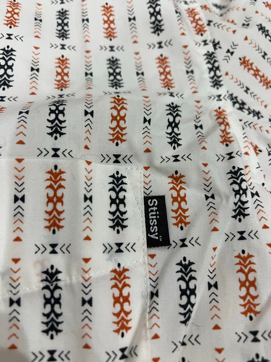 올드 스투시 아카이브 프린팅셔츠 made in usa 상품이미지3