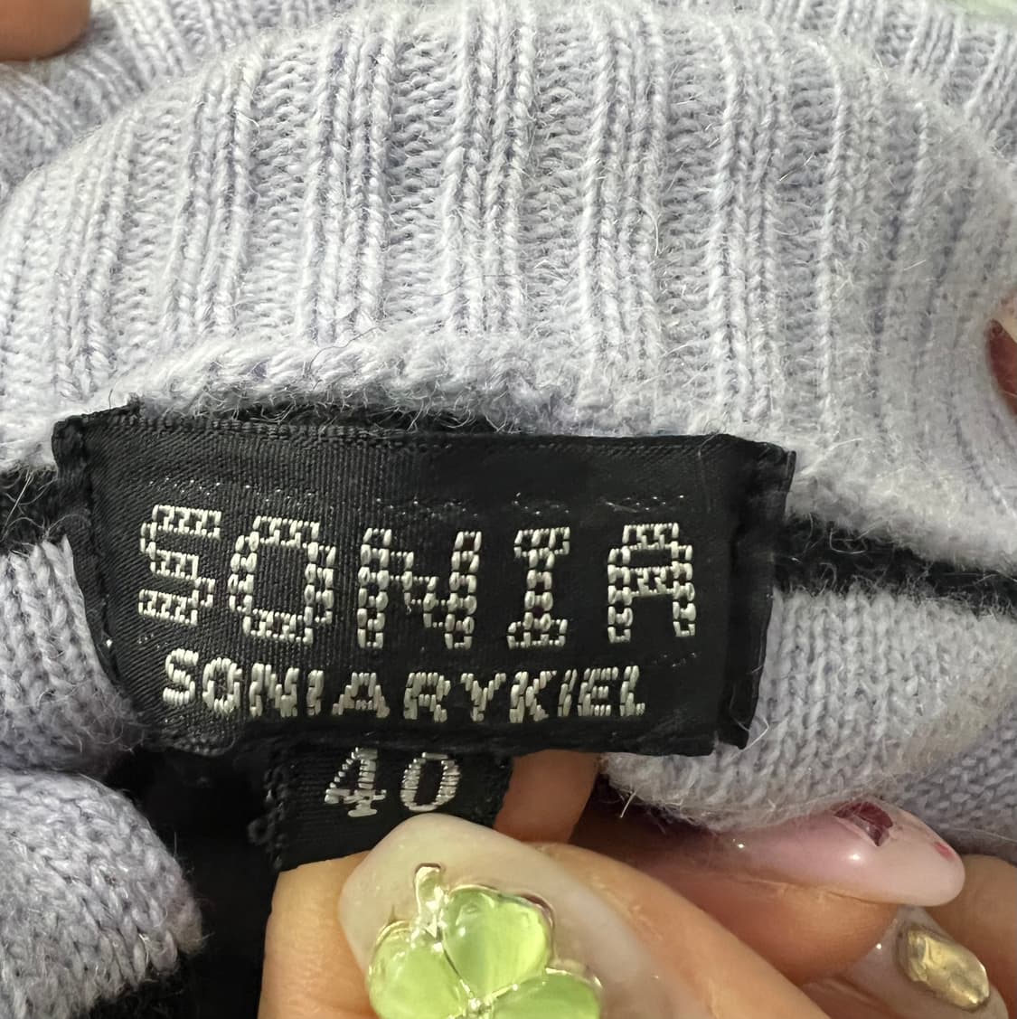 소니아리키엘 스트라이프터틀넥 니트 v1049 상품이미지6