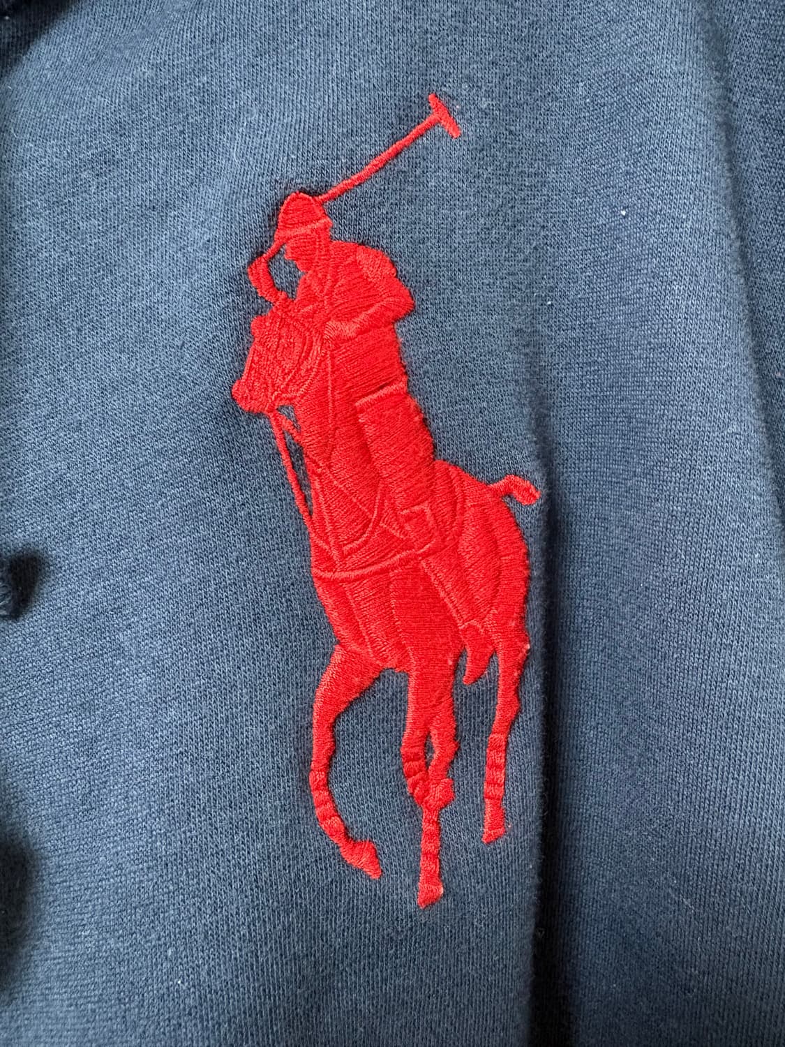 폴로 랄프로렌 네이비 빅포니 후드집업 L 상품이미지6