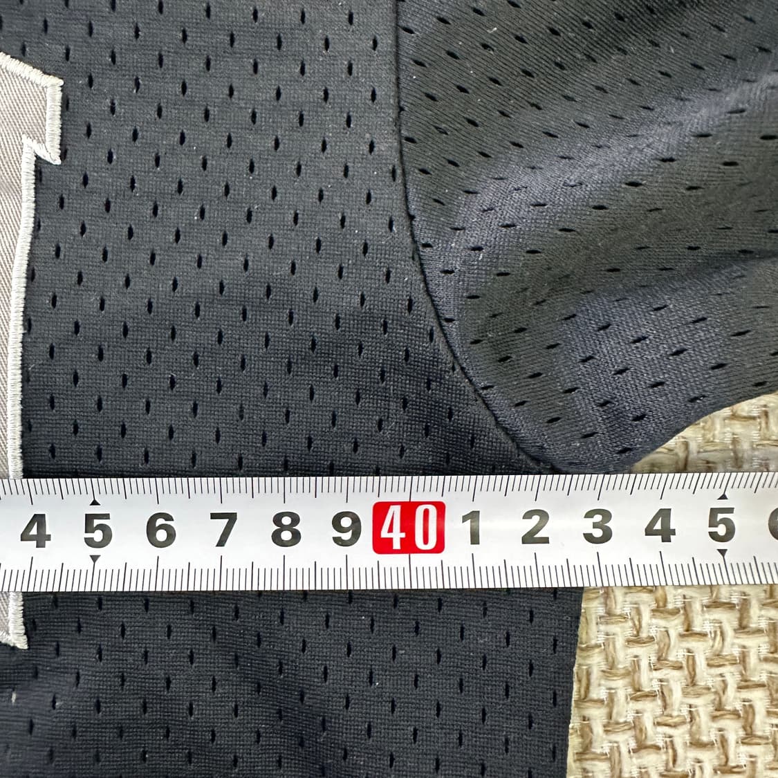 M 조던 주니어 블랙 메쉬 농구 티셔츠 0409D 상품이미지5