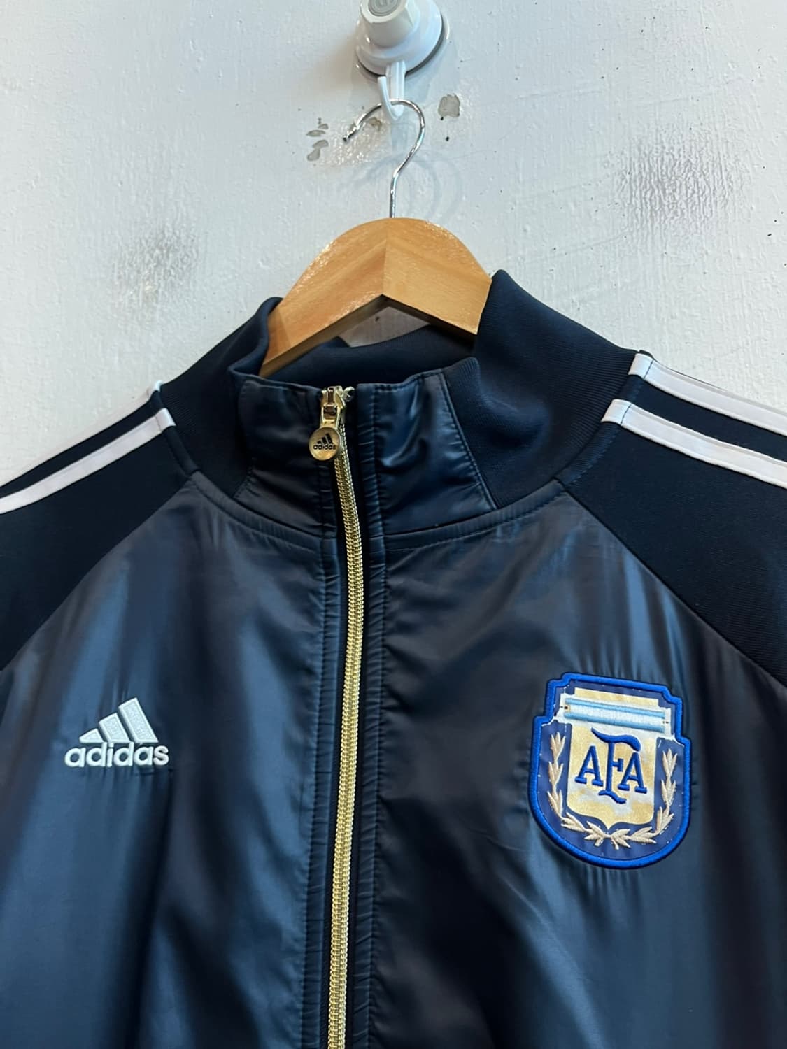 아디다스 아르헨티나 트랙탑 져지 네이비  상품이미지2