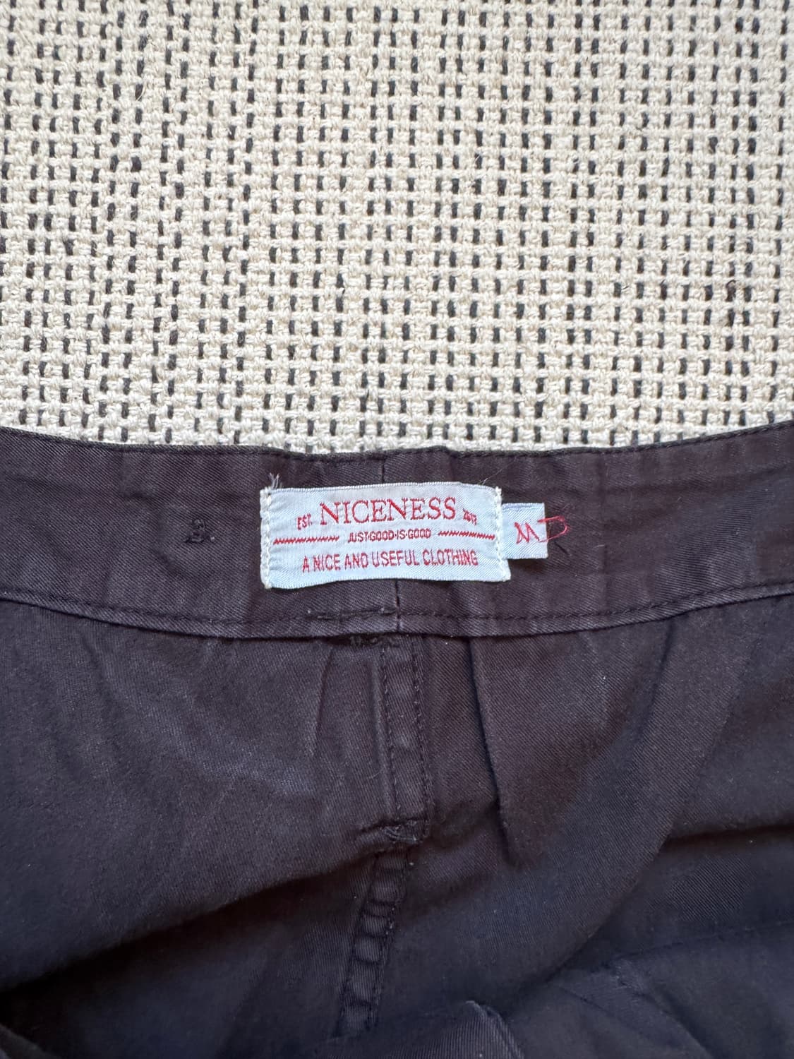 Niceness howard 더블니 치노 팬츠 상품이미지3