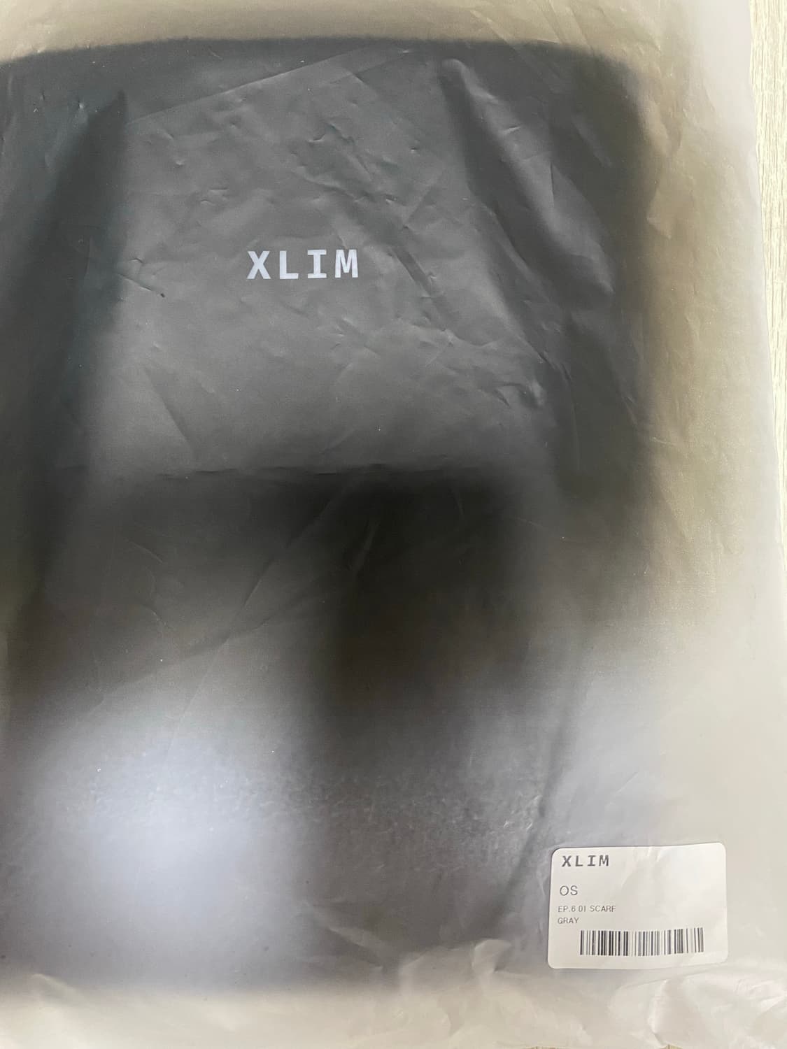 xlim ep6 scarf gray 엑슬림 스카프 그레이 상품이미지3