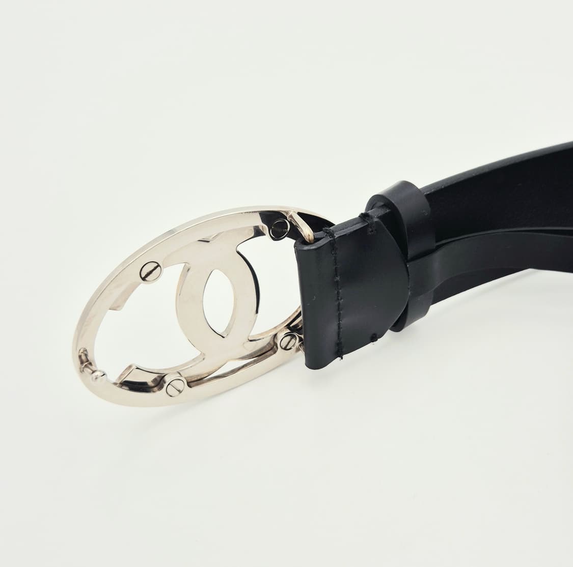 샤넬 CC 로고 버클 레더 벨트 상품이미지6