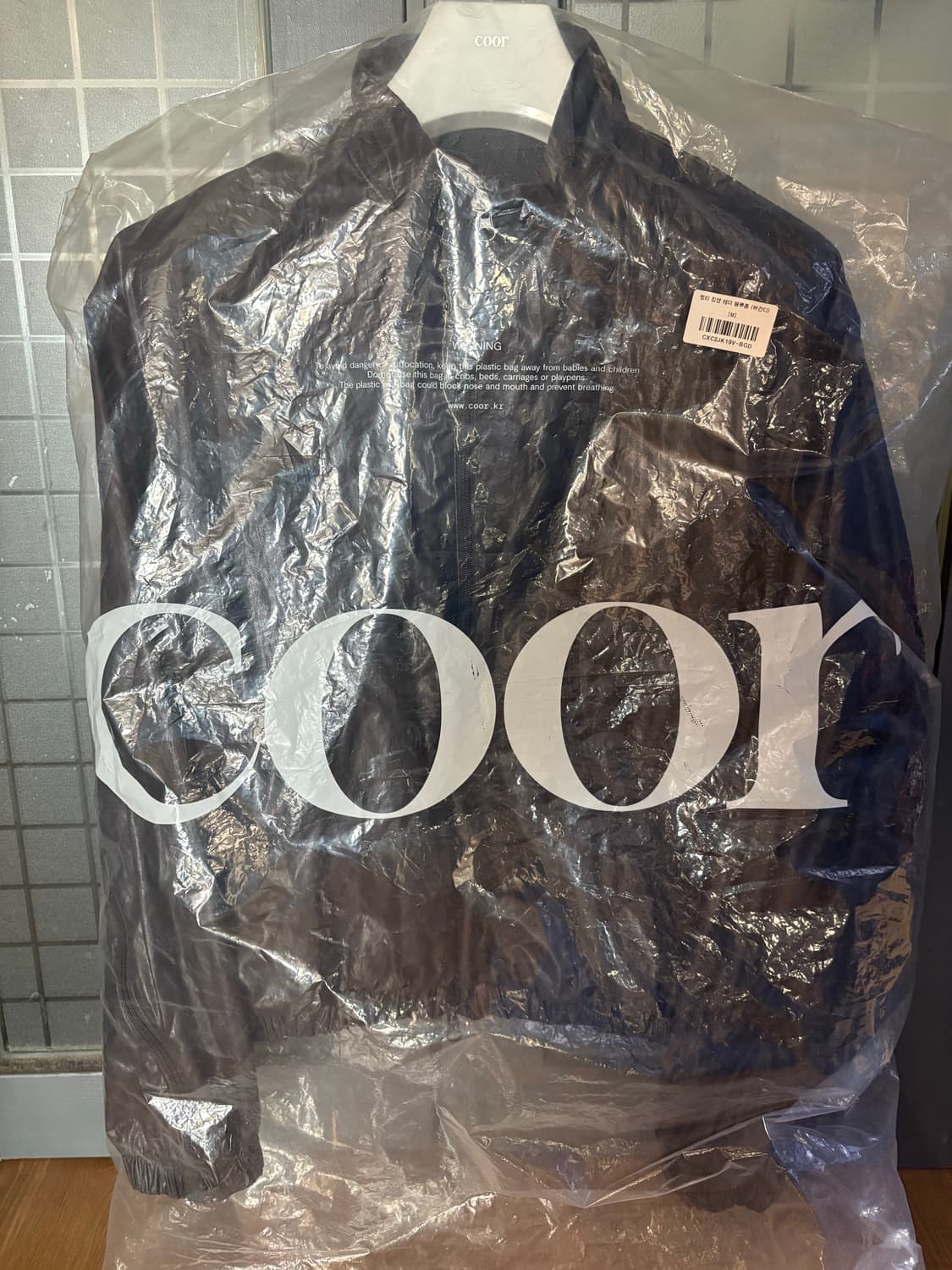 Coor 멀티 집업 레더 자켓 (M) 상품이미지4