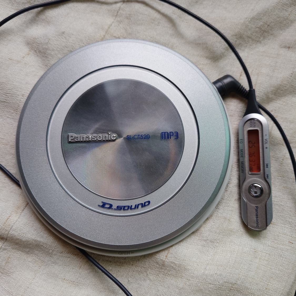 Panasonic SL CT520 휴대용 CD플레이어 상품이미지1