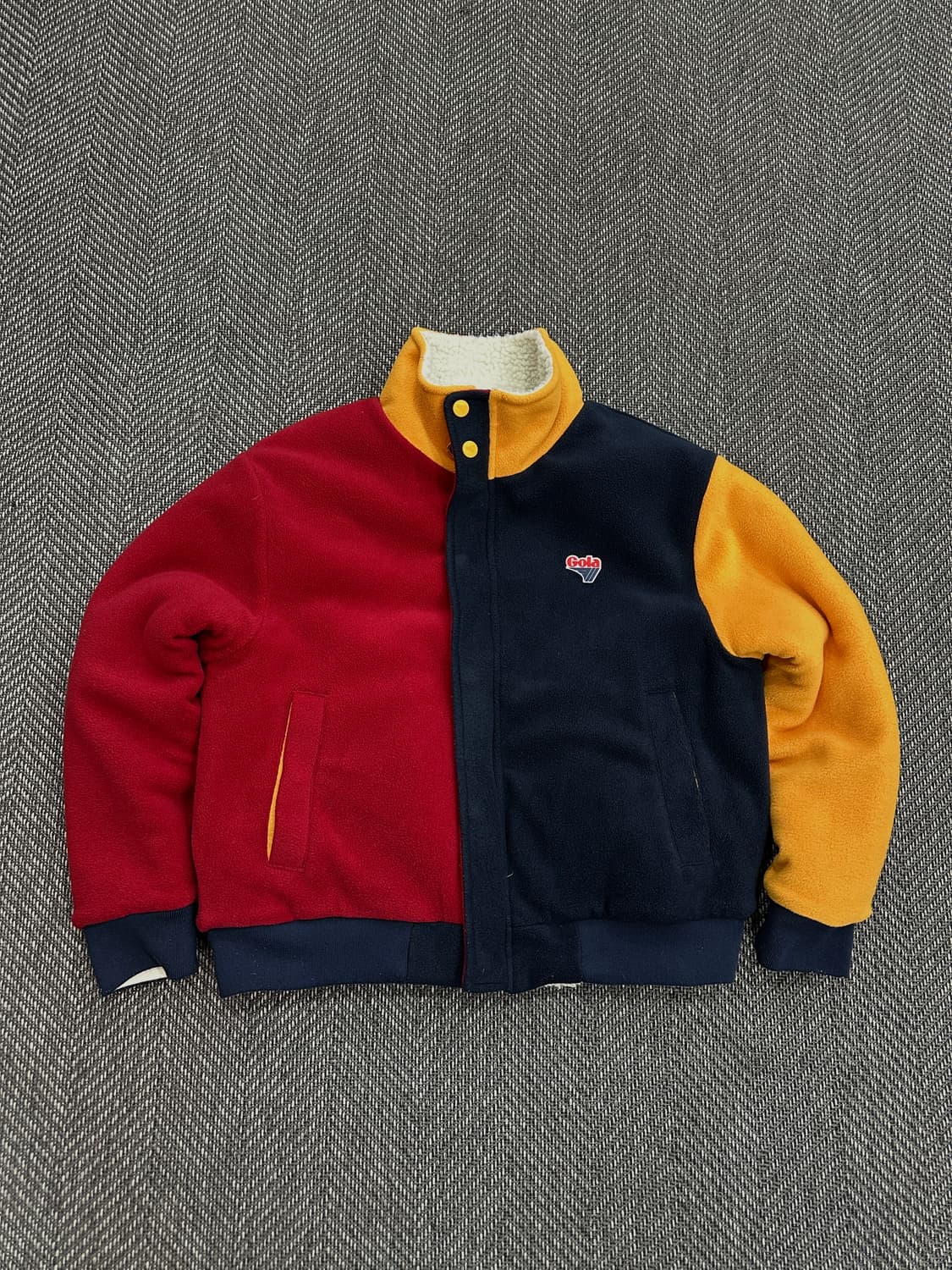 Gola 골라 리버시블 뽀글이 점퍼 상품이미지4